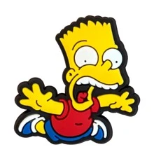 18pcs Popular The Simpsons Shoe Accessories PVC Sandals Decoration Shoe Charms Gifts - 1PC - View 4