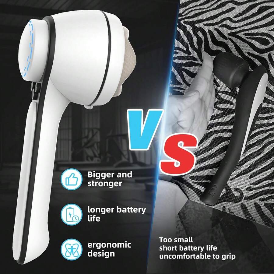 Wireless Electric Massager Handheld Body Sculptor With 8 Massage