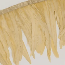 1m Borlas de plumas de gallo de colores Adorno de artesanía Adornos para manualidades DIY, decoración de fiesta festiva