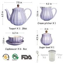 Teaware Sets - الأرجواني - مشاهدة 7