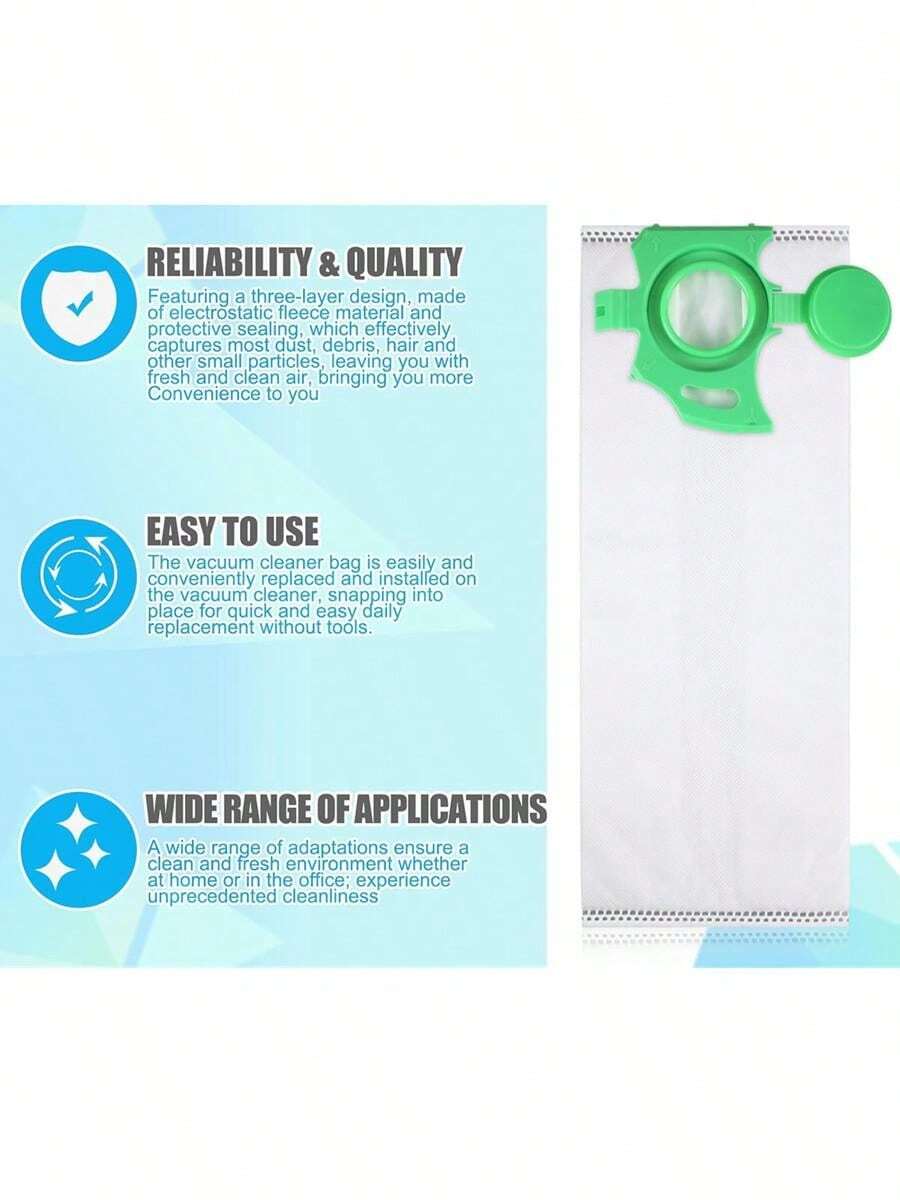 3 X 10PACK 10x 3 Layer Dust Bags For Sebo Dart & Felix Models