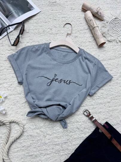 Camiseta T-shirts feminina manga curta 100% algodao