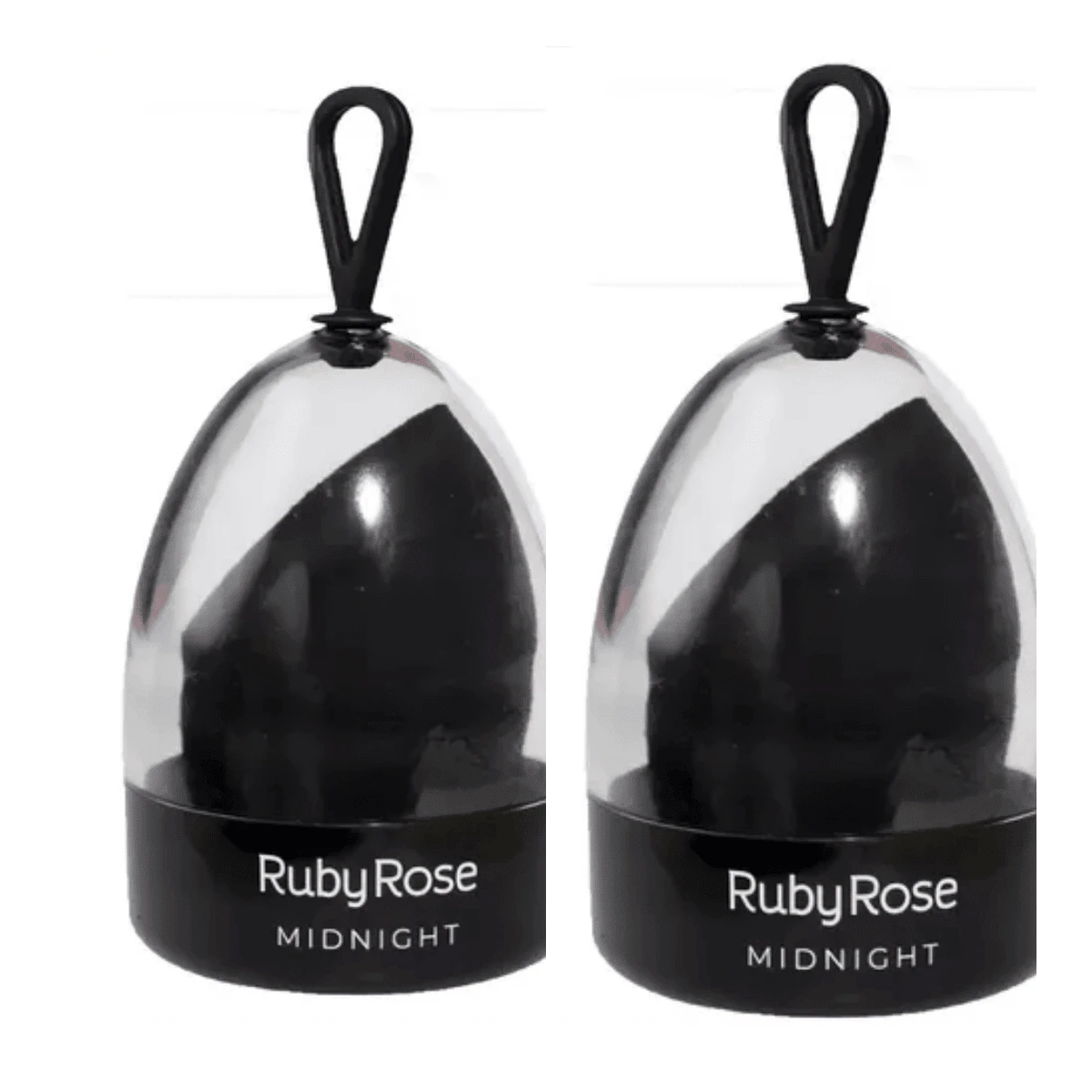 Kit With 2 Makeup Sponges - Ruby Rose Foundation Contour Concealer Chanfrad Color: Black - 無色 - 查看 1