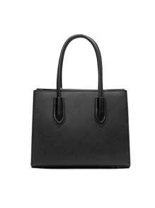 New Solid Color Toothpick Texture Women Small Square Handbag Crossbody Bag Tote Bag Suitable For Travel Shopping Multi-Layer Large Capacity Shoulder Bag, Eye-Catching Work Bags For Women, Best Mother Day Gifts Ever