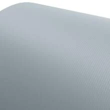 Froadp 10x Rigid PVC Privacy Screen Strips, 2.5m X 19cm Protective Film, Opaque Roll, Privacy Screen For Double Wire Fence, Wind Protection - Light Grey - View 5