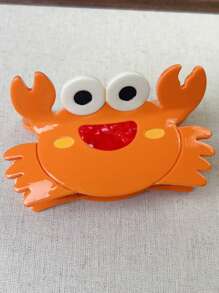 全新醋酸纤维海洋系列发夹 - 海豚、鲸鱼、水母超大发夹,装饰发饰发夹爪夹发夹发夹发夹发夹秋冬度假装女士 - 多色 - 查看 7