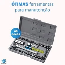 Ratchet Wrench Kit Allen Socket Set Torx Tools - Bộ 40 phím - Xem 5