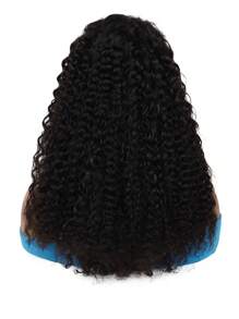 Jerry Curly Lace Front Wigs Human Hair HD 13x4 Glueless Lace Frontal Wigs Human Hair Wigs For Women 250% Density Wet And Wavy Lace Front Wigs Human Hair Pre Plucked With Baby Hair Natural Color - Natural Black - View 3