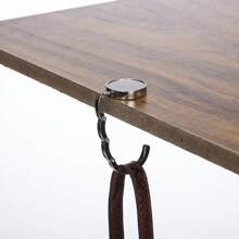 Gancho Suporte Dobrável Porta Bolsa Portátil de Metal