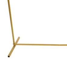 HOHOBLA LOYALHEARTDY-BTG 2.2m Arched Bracket 120 * 220cm Elastic Cloth Cover Gold Bracket Sky Pink Cover[Best Gift For Family&Friends]