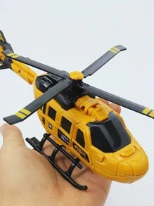 1 直升机玩具，带可旋转上链螺旋桨直升机，适合男孩和儿童，模拟救援直升机，直升机，巴士玩具，儿童玩具飞机，飞机玩具，玩具，飞机，儿童玩具，儿童玩具飞机，飞机玩具飞机，飞机玩具，飞机，男孩玩具 - 橘色 - 查看 7