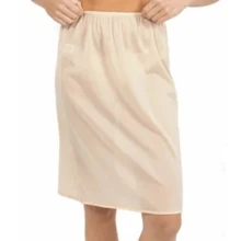 Kit 2 Skirt Petticoat Petticoat Second Skin Dress Tight Hem - 黑色 - 查看 2