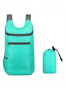 Letter Patch Decor Sports Bag With Zippertravel Gym Bag Mini Duffle Bag Women Man Child's Christmas Gifts Essential Vacation Beach Summer Waterproof Lightweight Large Capacity Portable Accessories