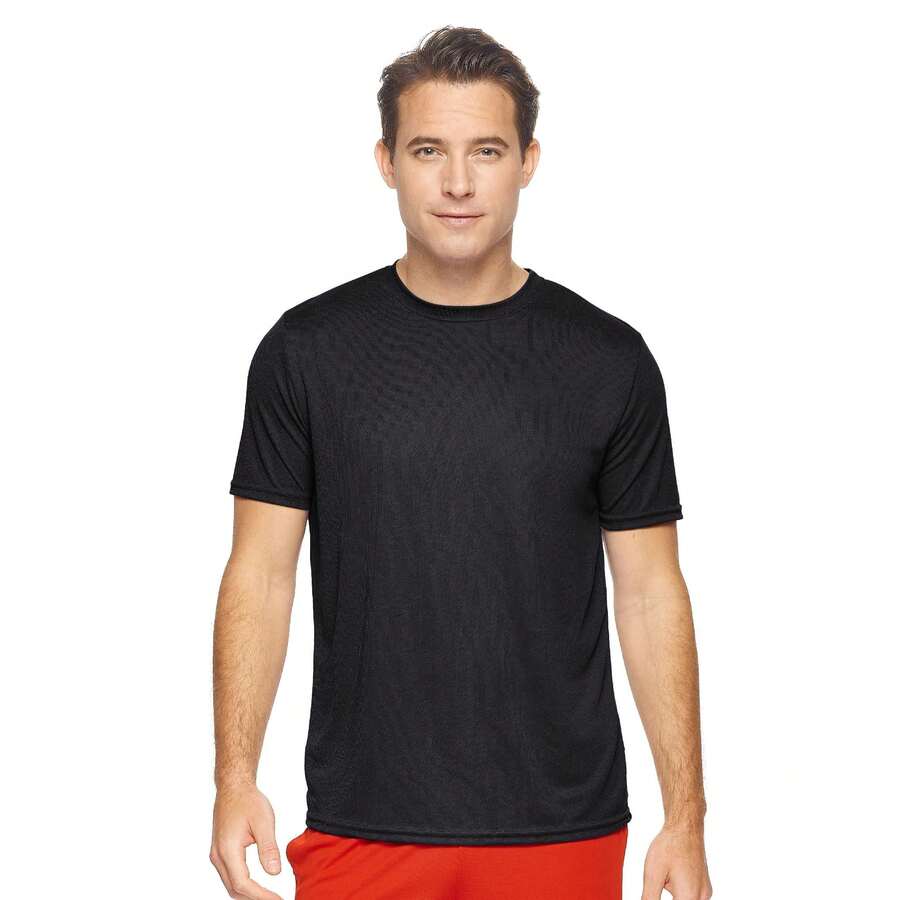 Oxymesh™ Crewneck T-Shirt - Black - View 1