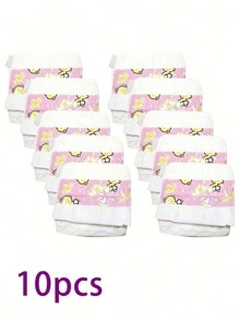 10pcs Newborn Doll Diaper Refill Set, Fits 18-24 Inch Reborn Dolls, Doll Accessories For Room Decor - White - View 11