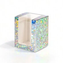 20 chiếc, 8x8x10cm, Hộp quà giấy có cửa sổ, Bao bì kẹo và bánh quy, Thích hợp đựng ly, Đế nến, Quà tặng tiệc cưới/tiệc cô dâu, 9oz - 8x8x10cm-20 chiếc - Xem 19