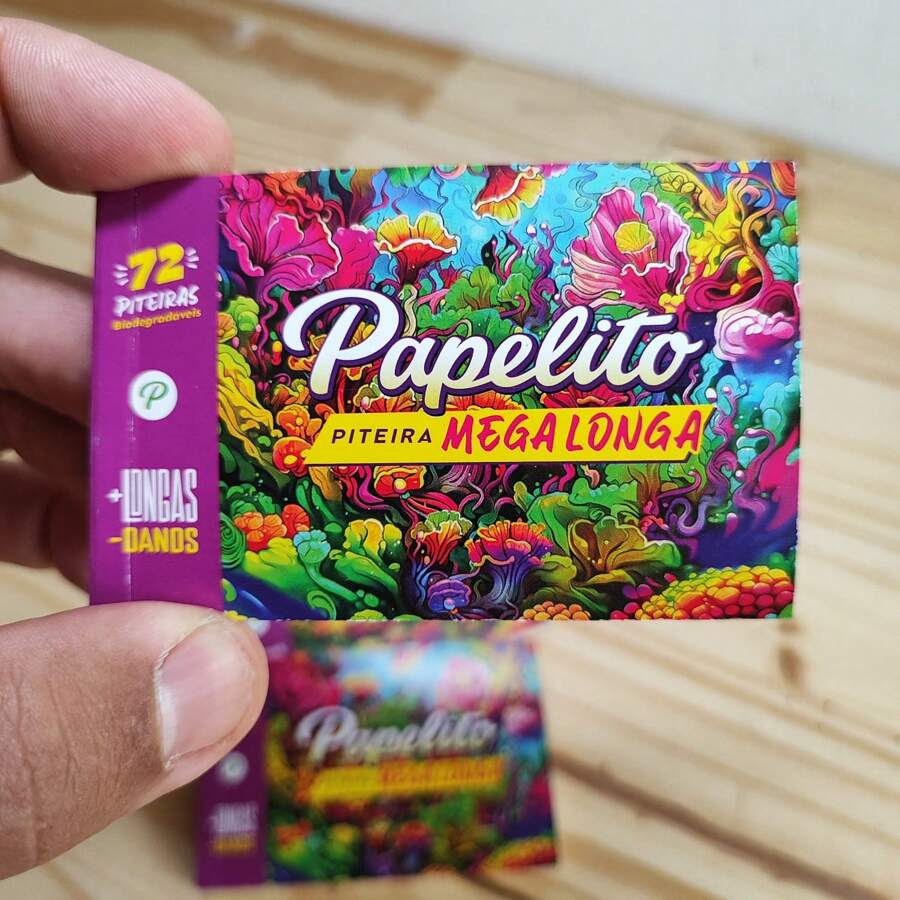 Mega Long Paper Mouthpiece Filter Papelito With 72 Mouthpieces - 1 個超長煙嘴 - 查看 1