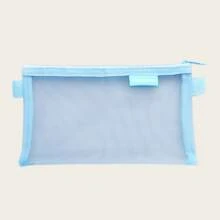 透明方格笔袋，方便学生考试时携带。返校季、铅笔盒、铅笔袋、书包、文具 - 均碼 - 查看 8