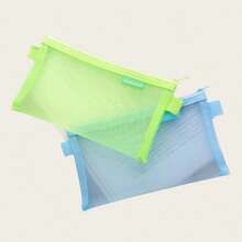 透明方格笔袋，方便学生考试时携带。返校季、铅笔盒、铅笔袋、书包、文具 - 均碼 - 查看 6