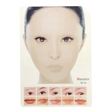 10 Silicone Artificial Skins For Training Micropigmentation And Tattoo Makeup - 米色 - 查看 3