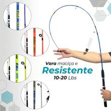 Complete Fishing Kit With Solid 2-Part Rod And Ultra Light Reel Plus Case With Accessories - Nhiều màu - Xem 4