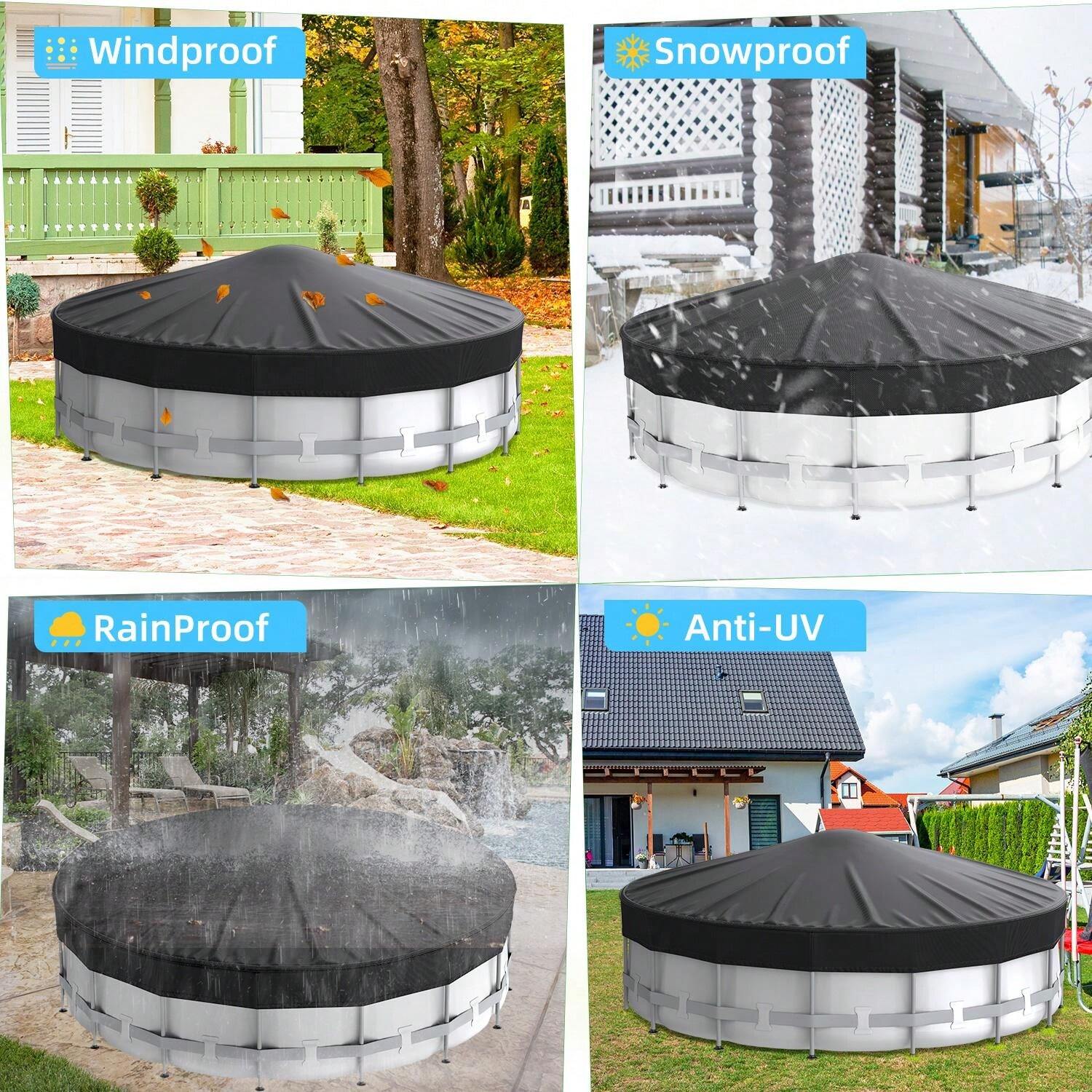 24Ft Swimming Pool Cover For Above Ground Pools | SHEIN USA