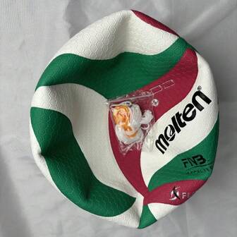 1pc Size 5 Competition Volleyball With Net Bag And Air Needle