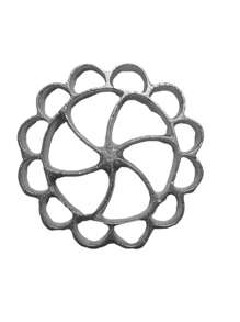 CLASSIC Wind Fritter Molds Pack Of 3 Pieces - 銀色 - 查看 3
