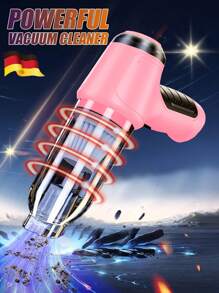 Teckwe 3-In-1 Car Vacuum Cleaner With Strong Suction Power Portable Compact Handheld Wireless Vacuum Cleaner Suitable For Dry And Wet Cleaning