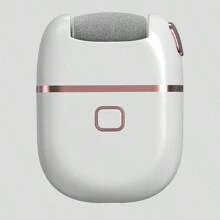 可充电电动磨脚器，电动去茧器，3个可替换磨头，电池续航时间长，加厚磨头抛光，USB充电，便携易用，护肤，适用于干裂肌肤，手足护理工具，馈赠佳品