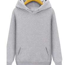 Rawr Graffiti Dino Dinosaur Printed Sweatshirt Men's Kangaroo Fashion - 灰色 - 查看 2