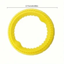 Brinquedo de roer para animais de estimação, Brinquedo em forma de círculo, Brinquedo de companhia para cachorros, Brinquedo de treinamento para cachorros, Brinquedo resistente à mordida e sólido