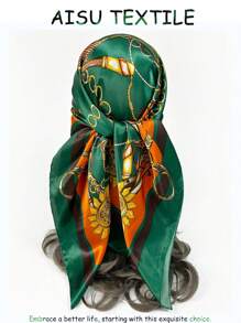 1 chiếc Khăn lụa in hình dây chuyền thời trang dành cho nữ Kích thước vuông 90 cm Thích hợp để đeo hàng ngày, như một chiếc khăn vuông, khăn rằn, khăn quấn đầu hoặc khăn rằn Top Boho Bandana, dây buộc tóc, băng đô Lý tưởng để tôn lên vẻ ngoài của bạn - Nhiều màu - Xem 12