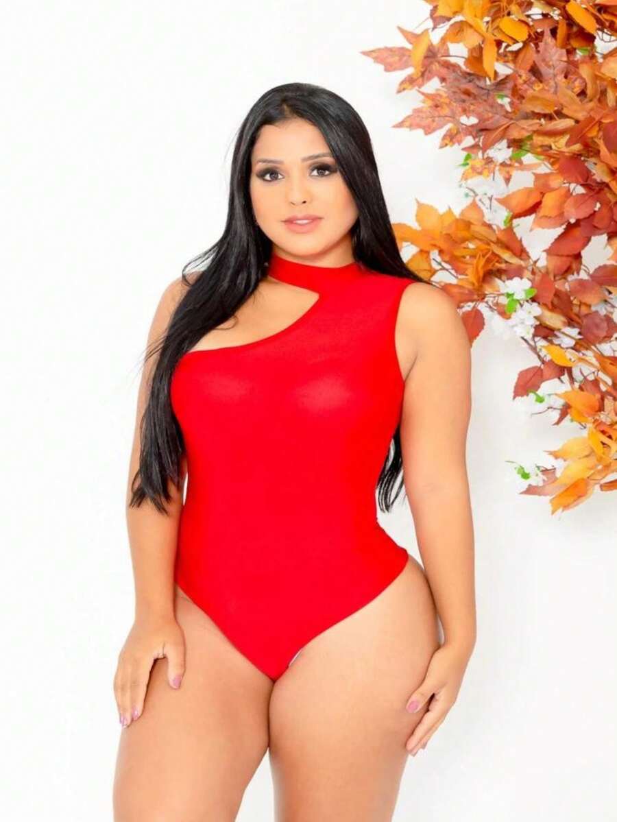 BODY COLLAR MULA MANCA WITH BULGE Manga Moda - Đỏ - Xem 1