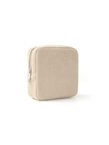 1 Pc Corduroy Simple Mini Bag Sanitary Bag Menstrual Bag Pad Bag Napkin Bag Girls Tampon Storage Bag Women Cosmetic Bag Coin Purse Cosmetic Bag Tampon Storage Bag For Underwear For Tampon For Menstrual Cup Reusable For Travel For College Dormitory For Home For Bathroom Back To School Supplies Makeup Bag Makeup Bags Makeup Organizer Make Up Organizer Makeup Storage