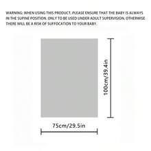 1 Stück weiches & kuscheliges Baby Fleece Decke, geeignet für Mädchen & Jungen, Plüsch Kinderwagen/Kinderbett Decke, Geschenk zur Babyparty/Geburtstagsfeier für Neugeborene