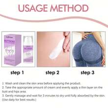 30ml Collagen Buttocks Firming Cream, Sculpting Buttocks, Enhancing Fullness And Smoothness, Tightening And Promoting Your Curves, Suitable For All Skin Tones