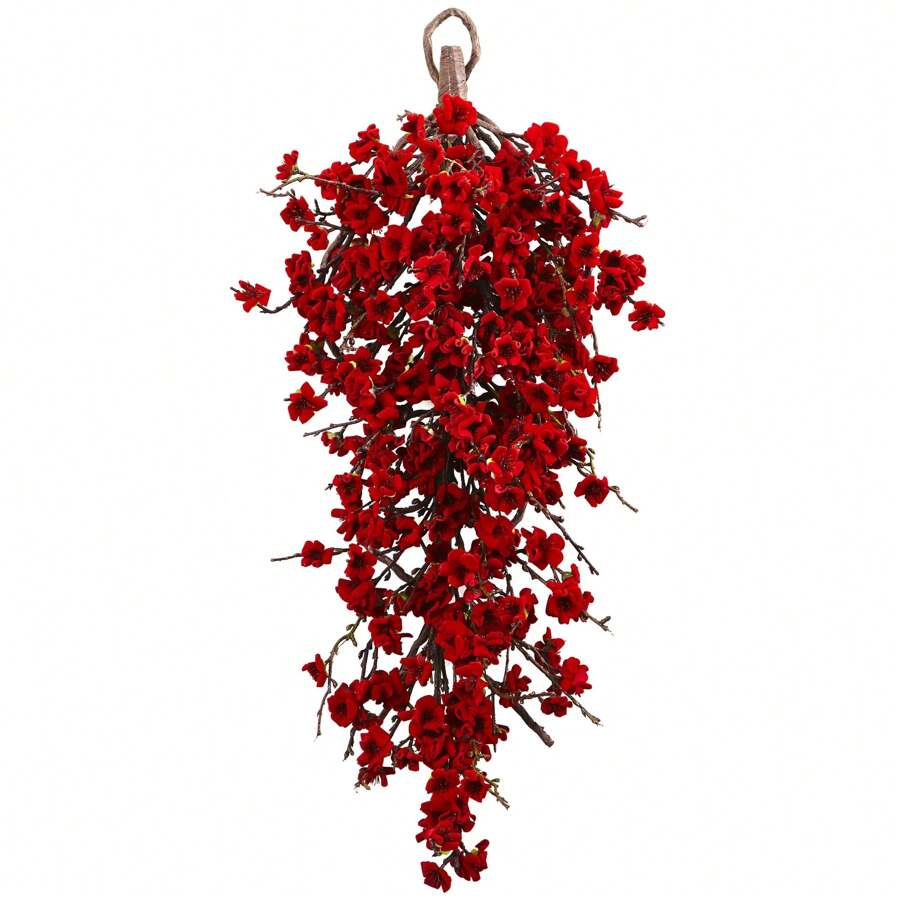 SlickBlue Plum Blossom Teardrop - Ideal Decor For Any Room And Any Season