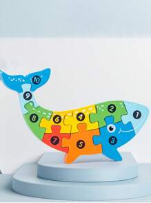 3D 拼图积木：促进儿童认知发展的有趣方式！圣诞节万圣节感恩节礼物 - 彩色 - 查看 6