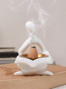 1 cái Lư hương & chân nến bằng nhựa cây & người trừu tượng tối giản, đồ trang trí cho phòng khách, phòng làm việc, tủ rượu, tiền sảnh - Thích hợp để trang trí nhà cửa, đốt hương, các ngày lễ như Ngày lễ tình nhân, Ngày của mẹ, Ngày của cha, Lễ tạ ơn, tiệc gia đình, sinh nhật, hẹn hò, đám cưới, bữa tối, tặng quà trang trí Giáng sinh trang trí phòng Giáng sinh, quà tặng Giáng sinh - nhiều màu - Xem 10