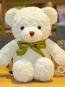 1 件泰迪熊毛绒玩具填充动物熊枕头娃娃适合女孩、节日生日礼物 - 棕色 - 查看 13