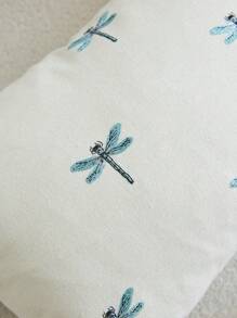 LCUHPCL 2入組蜻蜓繡花枕套，適用於所有季節和場合的家居裝飾 - 彩色 - 查看 12