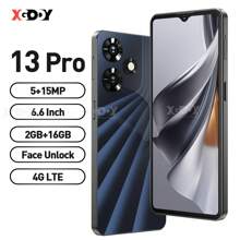 XGODY 6.6" New Unlocked 16GB Android Smartphone Mobile Smart Phone Dual SIM Quad Core - Black - View 2