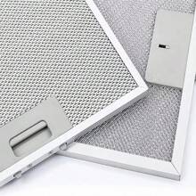 2PCS UNIVERSAL Cooker Hood Filter Metal Mesh Kitchen Extractor Vent Fan 320x260mm - Silver - View 8