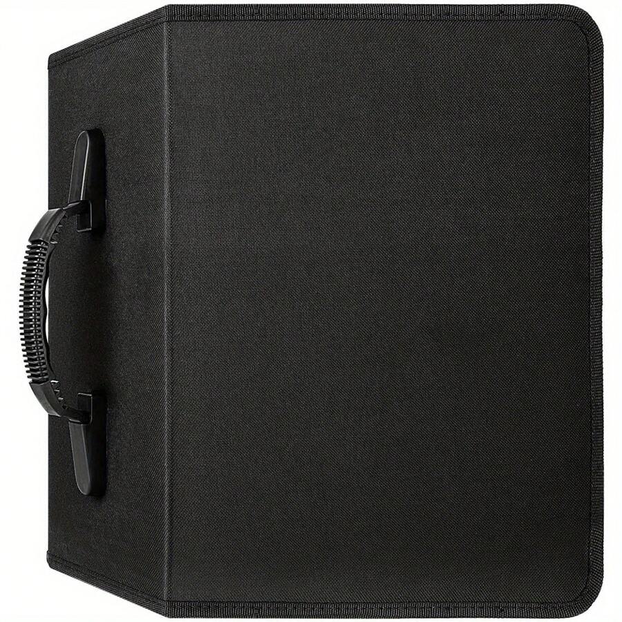 Disc Carry Case 400 CD Holder Case Bag CD Storage Wallet Protector CD DVD Bag Large Storage CD DVD Folders Sleeves Carry Case(Black) - 400PCS - View 1