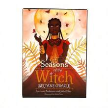 1pc Game Destiny Cards, Fortune Telling Party Card Game, Season Of The Witch Beltane Oracle - Champagne - View 3