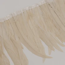 1m Borlas de plumas de gallo de colores Adorno de artesanía Adornos para manualidades DIY, decoración de fiesta festiva