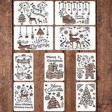 1pc Christmas Painting Template - White - View 23