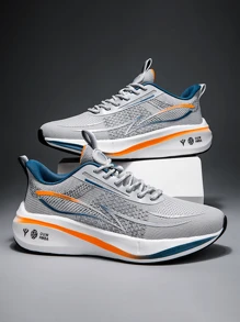 Herren leichte, atmungsaktive Mesh Profi-Laufschuhe, neues Sommer-Sportschuh-Design