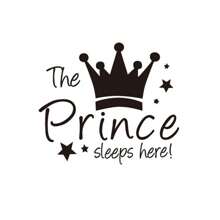 1pc Blue Princess Crown Wall Sticker, Girls Bedroom Decorative Decal, Suitable For Nursery Decoration Baby Shower Family Decorations Gifts - Blue - View 8